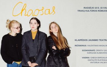 Klaipėdos jaunimo teatro spektaklis CHAOSAS, rež. Valentinas Masalskis