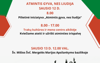 Atmintis gyva, nes liudija