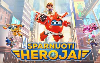 Animacinis filmas SPARNUOTI HEROJAI