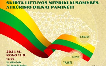 Šventinis Lietuvos nepriklausomybės atkūrimo dienos minėjimas ŠOKIO RATILAI